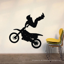 Home Wandaufkleber Hohe Qualität Durable Moto Man Design Pvc Room Decor Vinyl Wand Dekorative Aufkleber